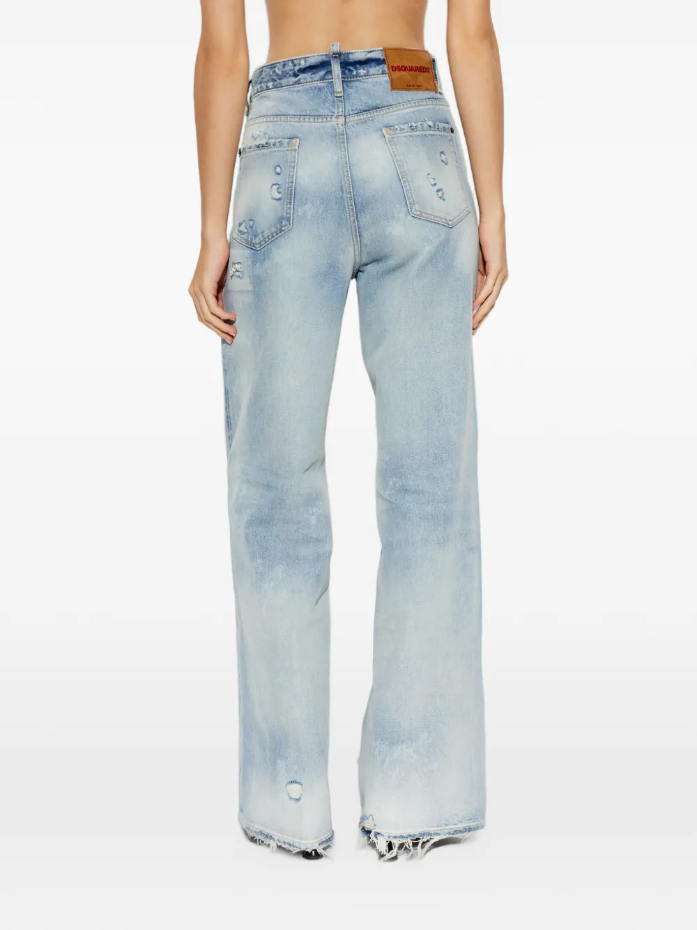 DSQUARED2 light faded Jenna jeans Blauw