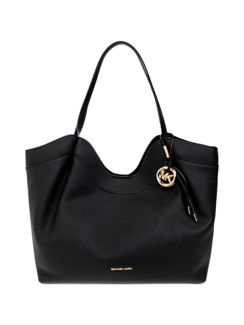 Michael Michael Kors Nolita large pebbled leather tote bag - Nero