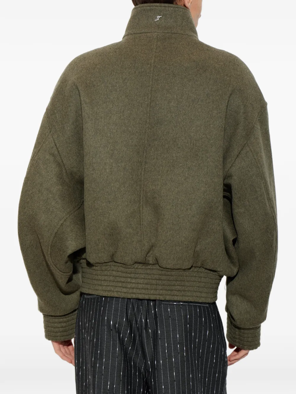 Jacquemus The Losange bomber jacket Groen