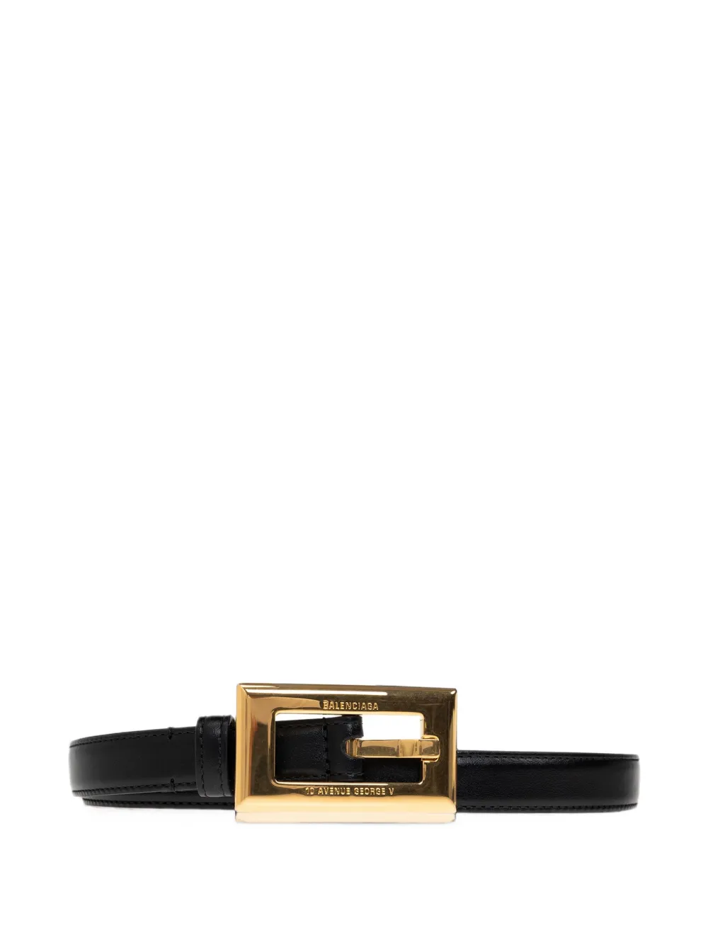 Balenciaga Frame belt in black - Nero