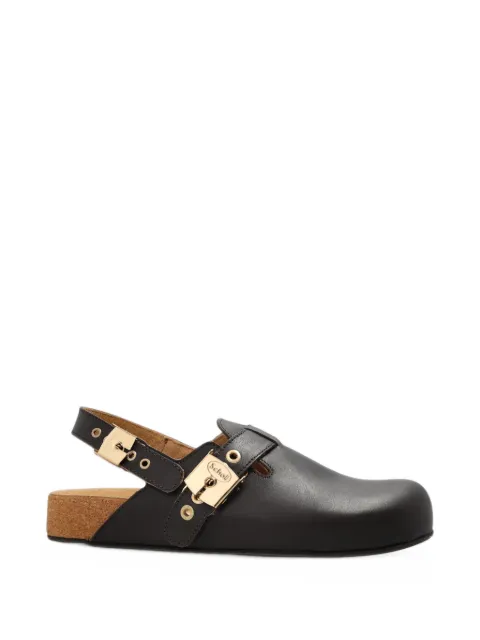 Scholl Luna flat mules