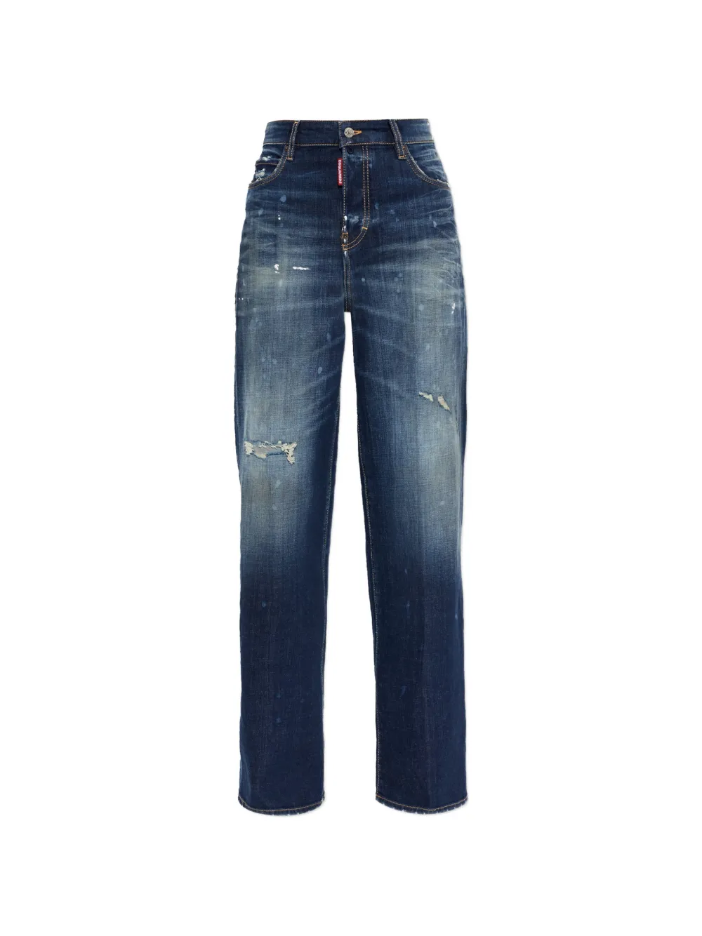 DSQUARED2 Dark Dirty baggy jeans - Blu