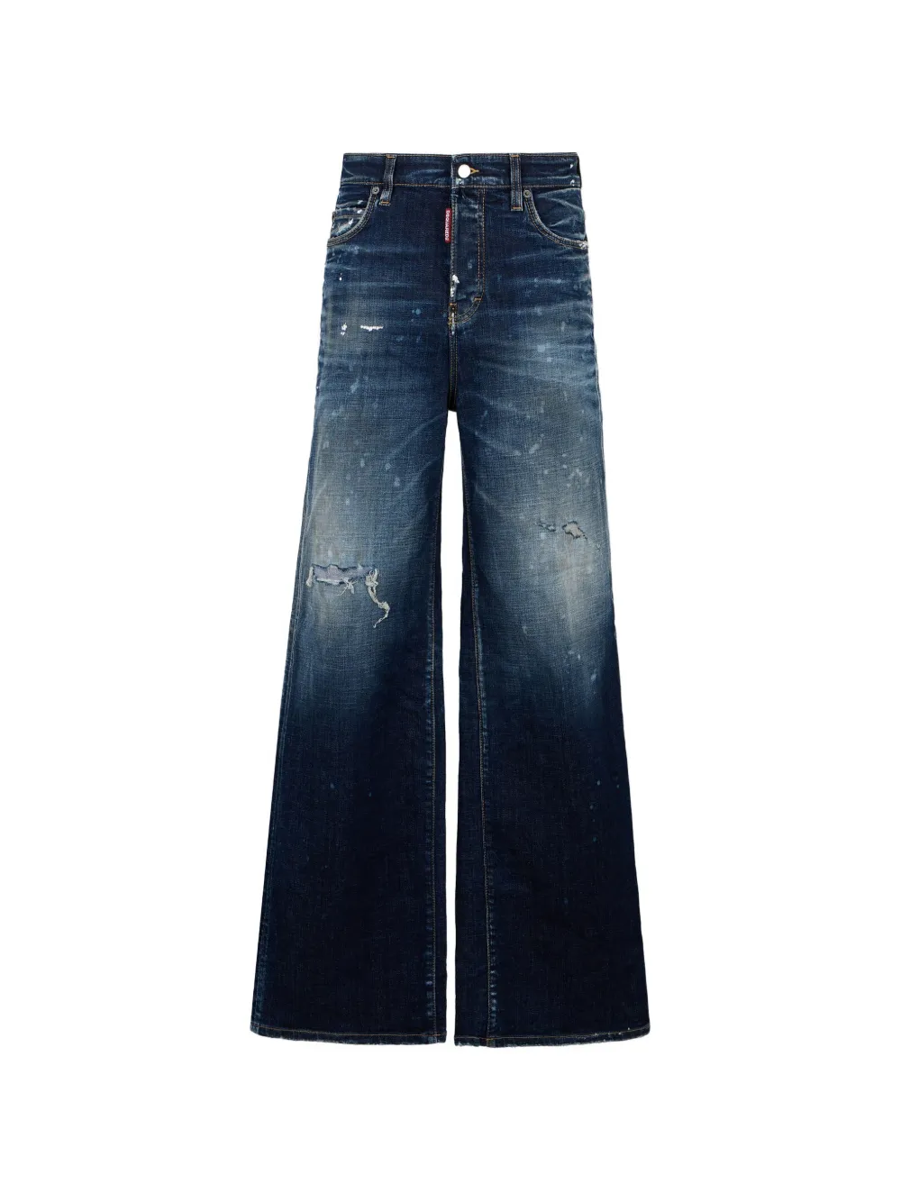 DSQUARED2 Dark Dirty baggy jeans - Blu