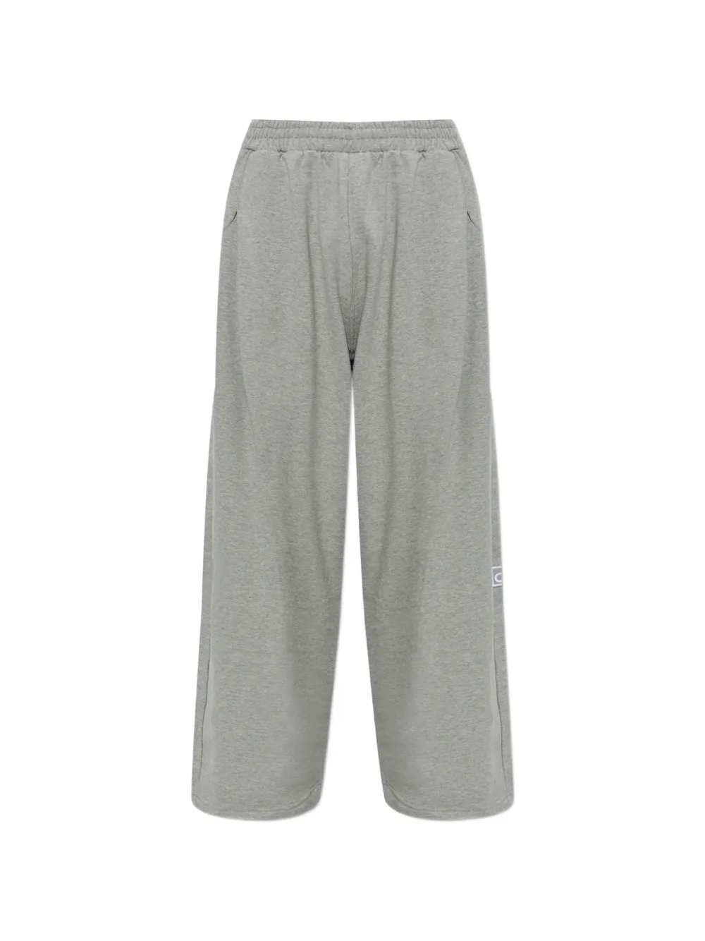 adidas Adibreak logo-patch wide-leg track pants Grijs