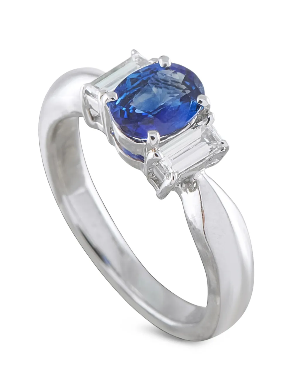 LB Exclusive sapphire and diamond ring - Argento