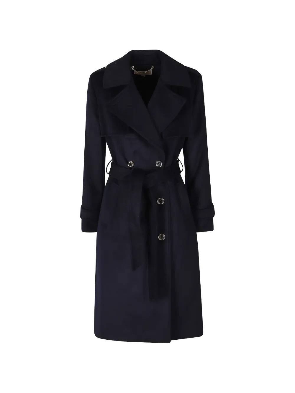 Michael Michael Kors double-breasted belted trench coat - Blau