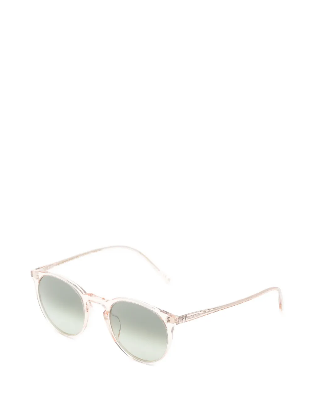 Oliver Peoples round-frame sunglasses Beige