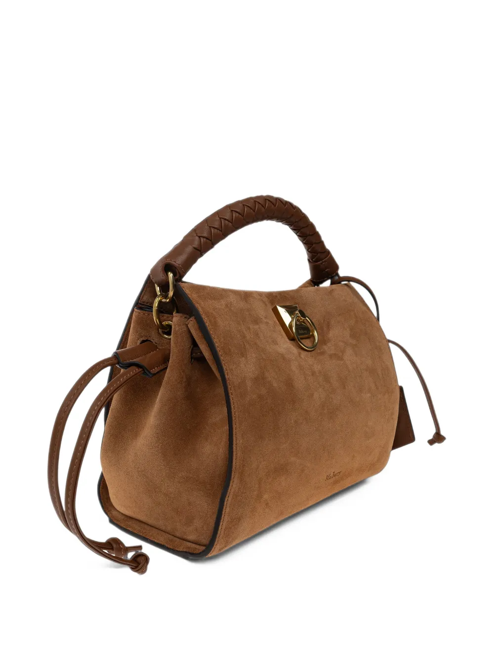 Mulberry small Iris braided-handle tote bag Bruin