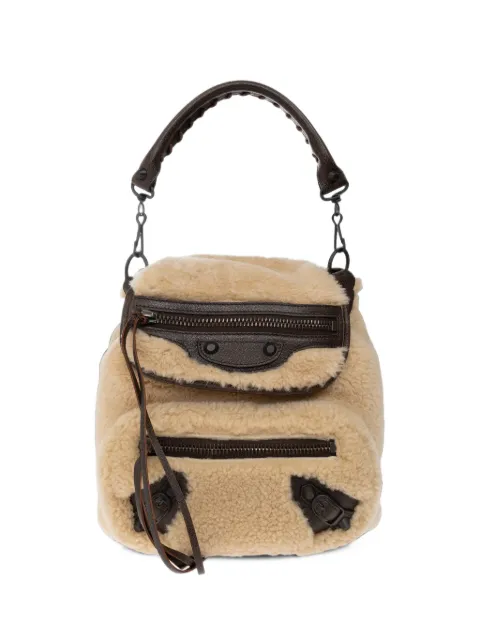Balenciaga Le City backpack mini in beige