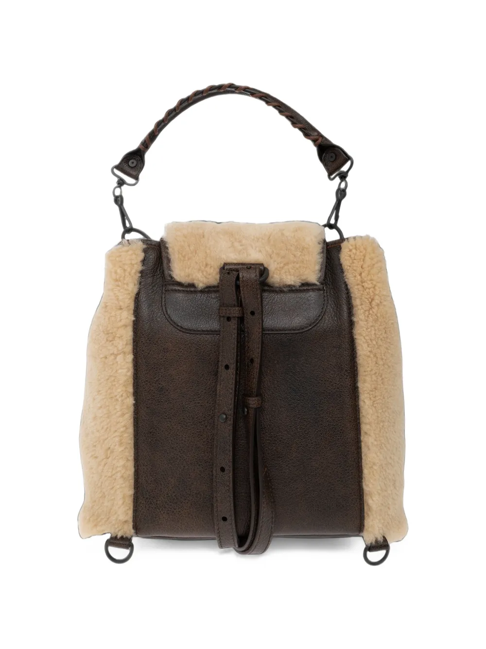 Balenciaga Le City backpack mini in beige