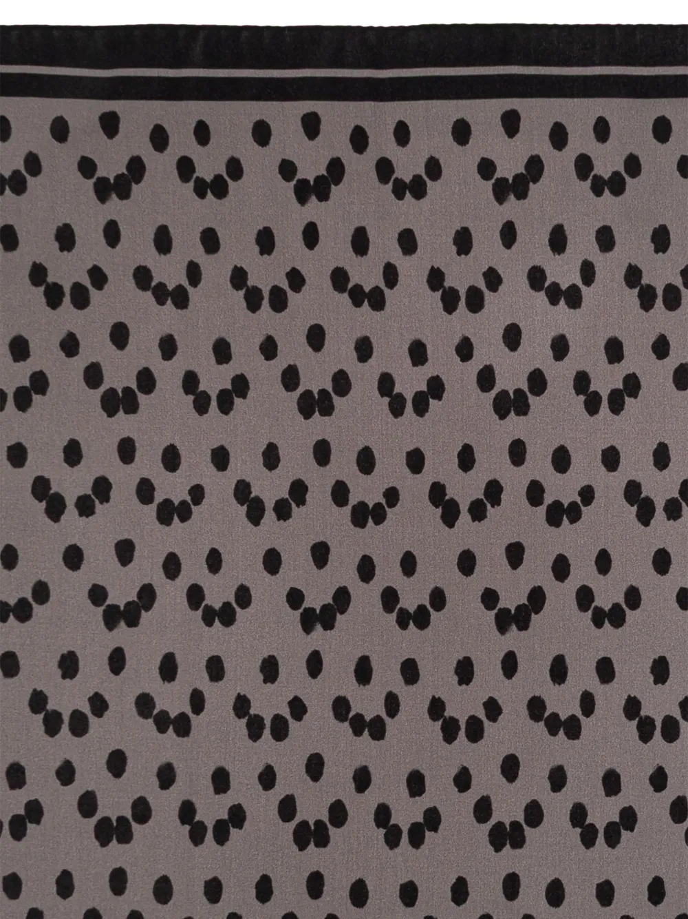 Jimmy Choo Silk patterned scarf Grijs