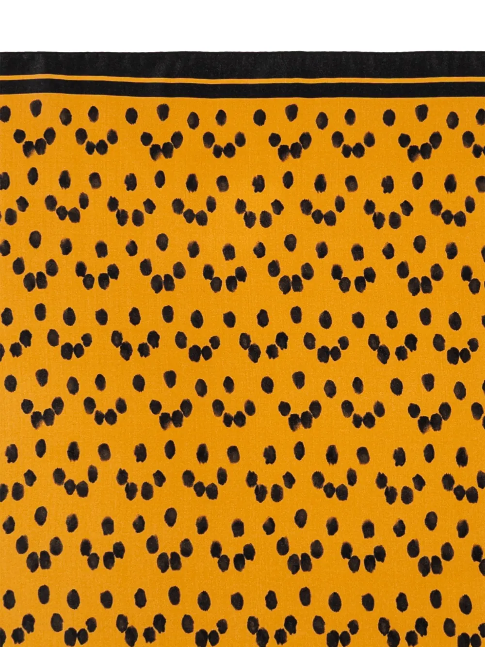Jimmy Choo polka-dot silk scarf Bruin