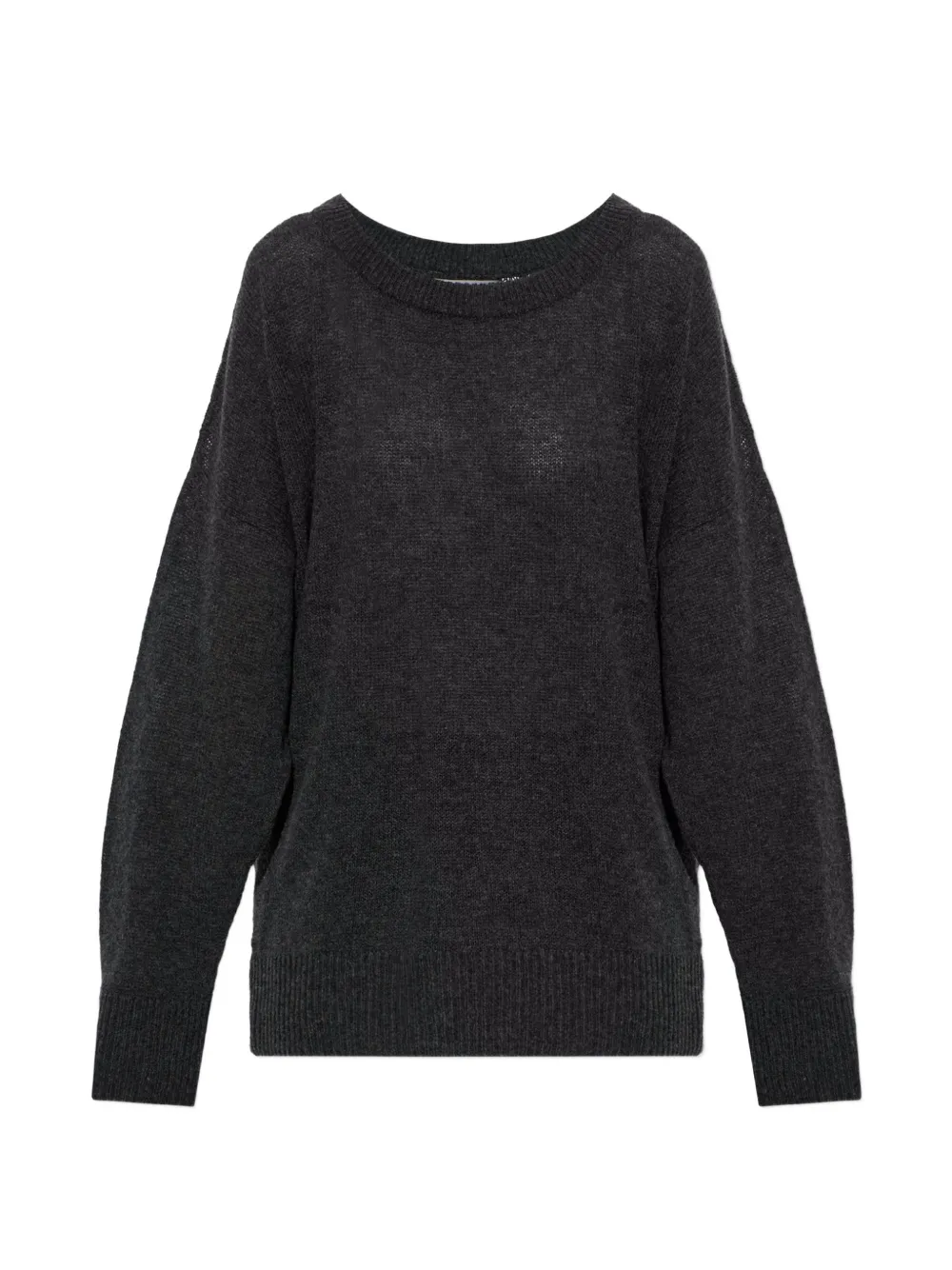Balenciaga logo-patch sweater Grijs