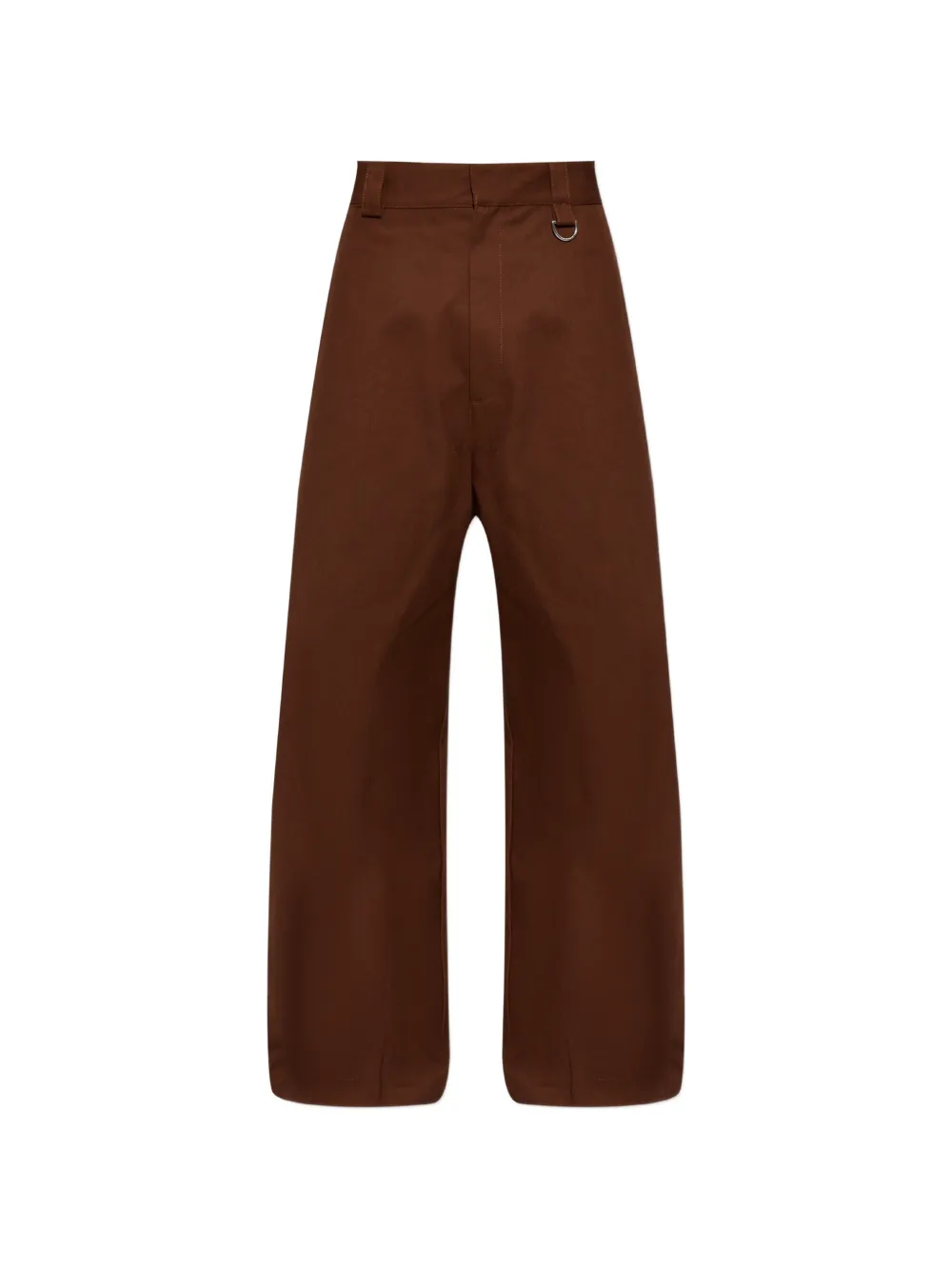 Balenciaga Workwear loose-fit cotton trousers - Marrone