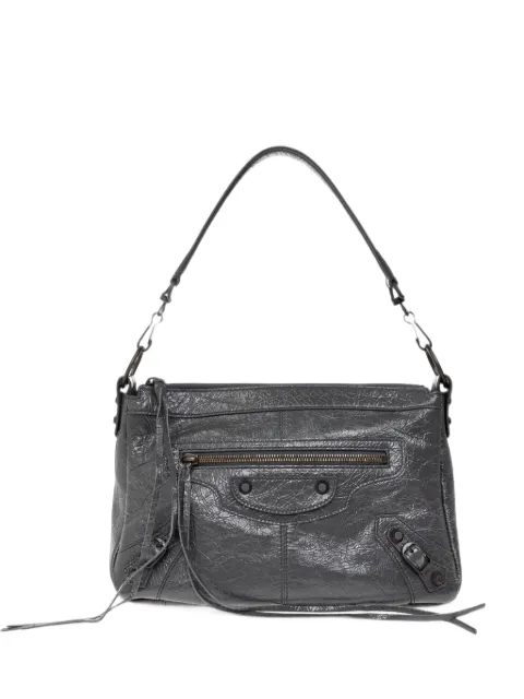 Balenciaga Le City Moto bag small in volcanic rock