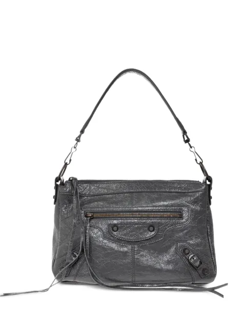 Balenciaga petit sac Le City Moto couleur roche volcanique