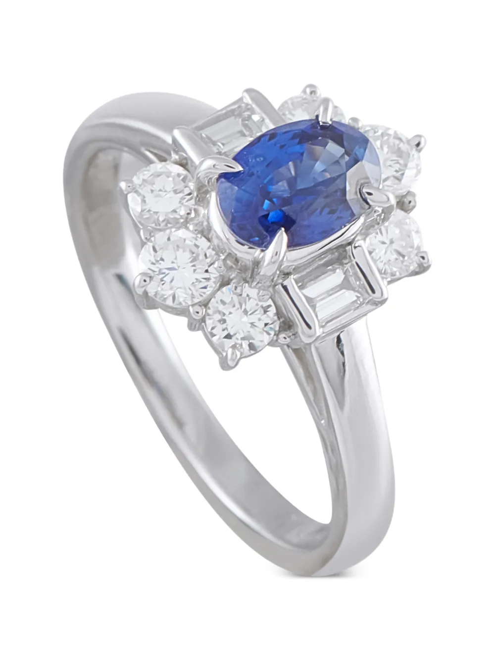 LB Exclusive sapphire and diamond ring - Argento