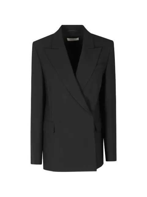 Sportmax blazer con doble botonadura y solapas de pico