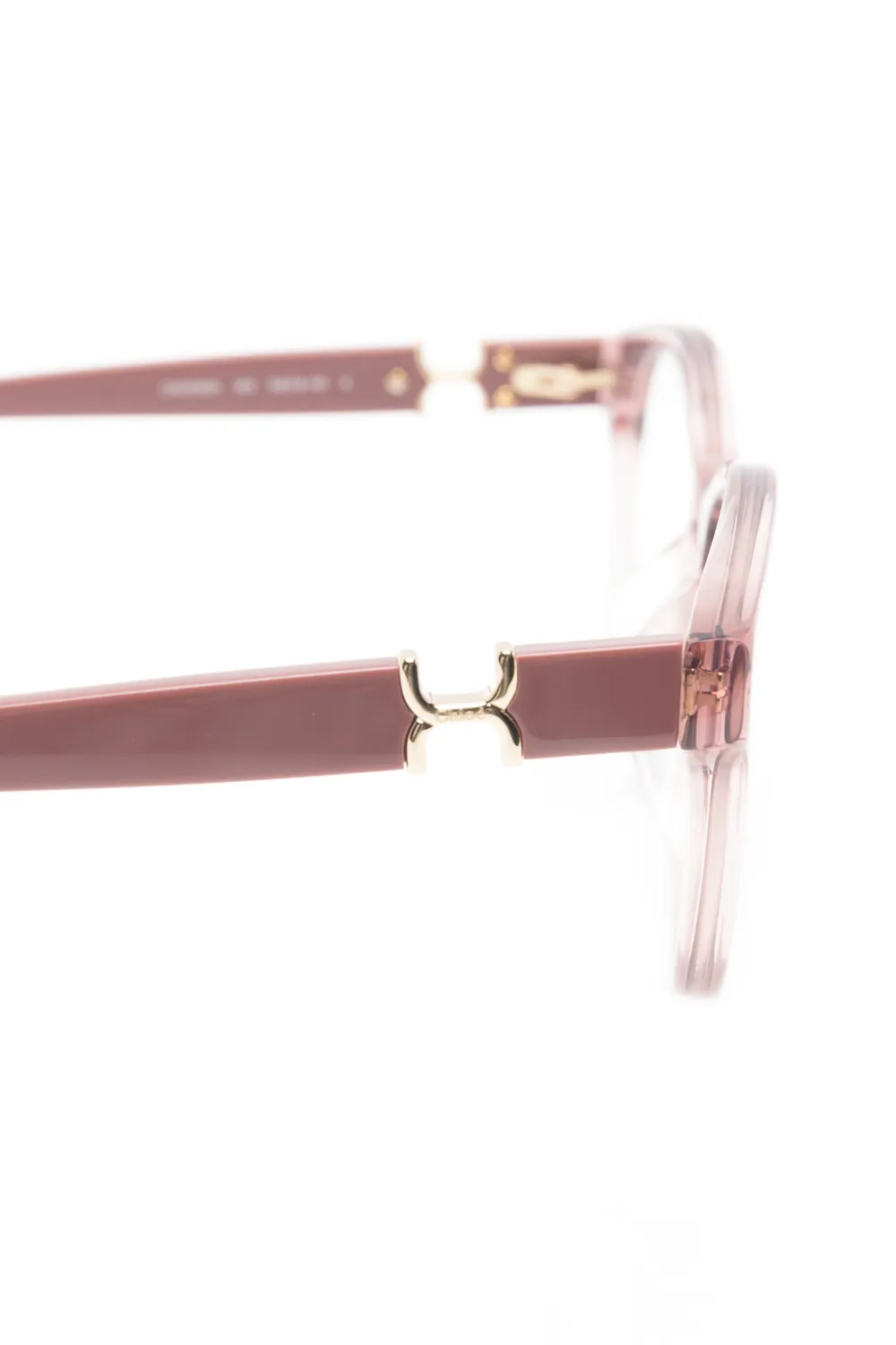 Chloé Eyewear round-frame glasses Roze