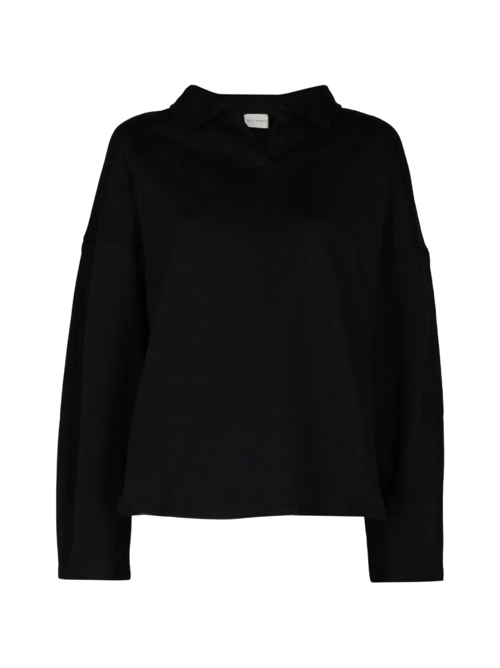 Deiji Studios polo-collar sweater - Nero