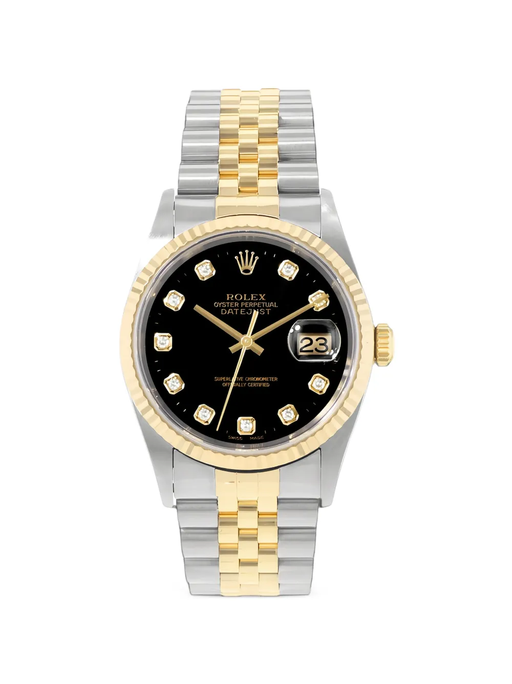 Rolex 2001 Datejust 36mm watch - Nero