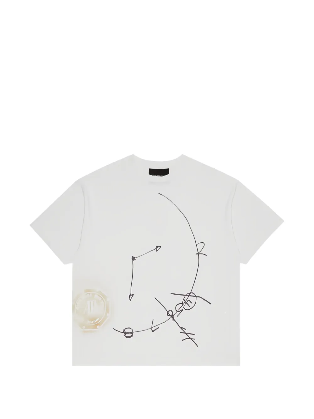 Travis Scott x Audemars Piguet Time Zones graphic-print T-shirt Wit