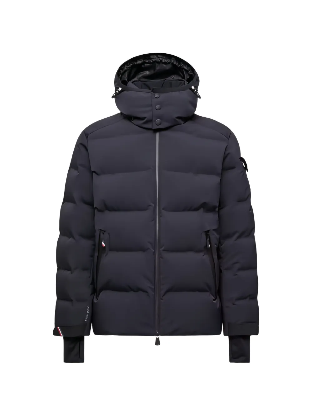 Moncler Grenoble Montgetech quilted hooded jacket Blauw