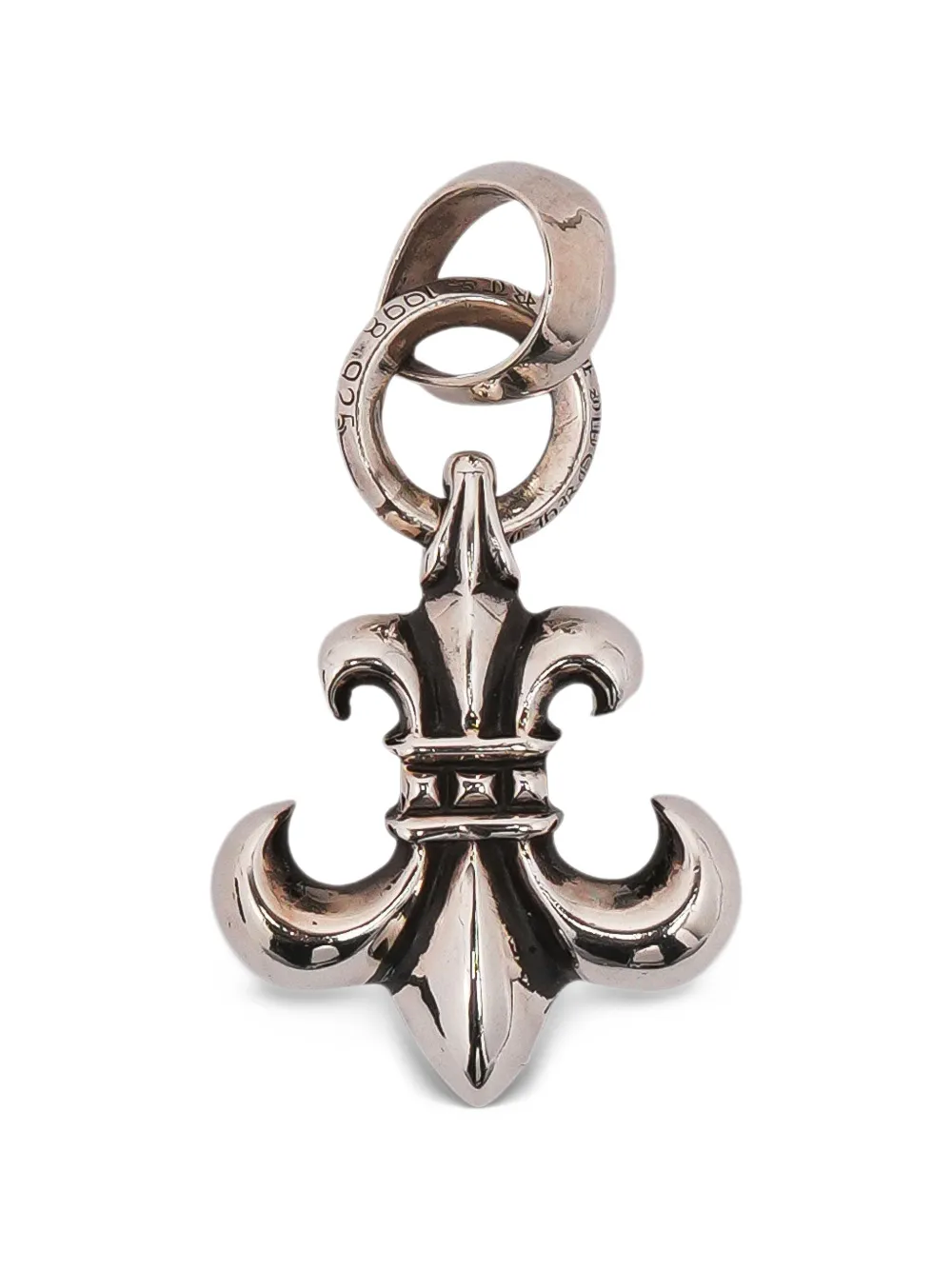 Chrome Hearts Fleur pendant - Argento