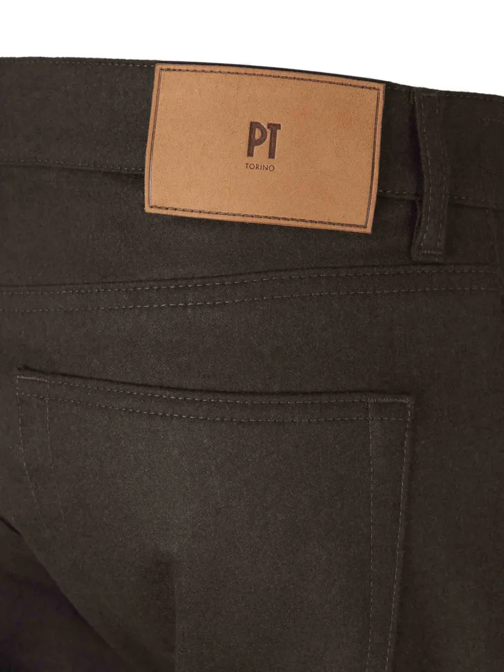 PT Torino straight-fit trousers Bruin
