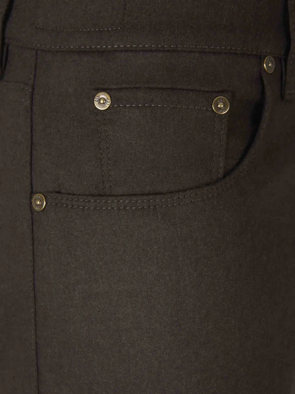PT Torino straight-fit trousers Bruin