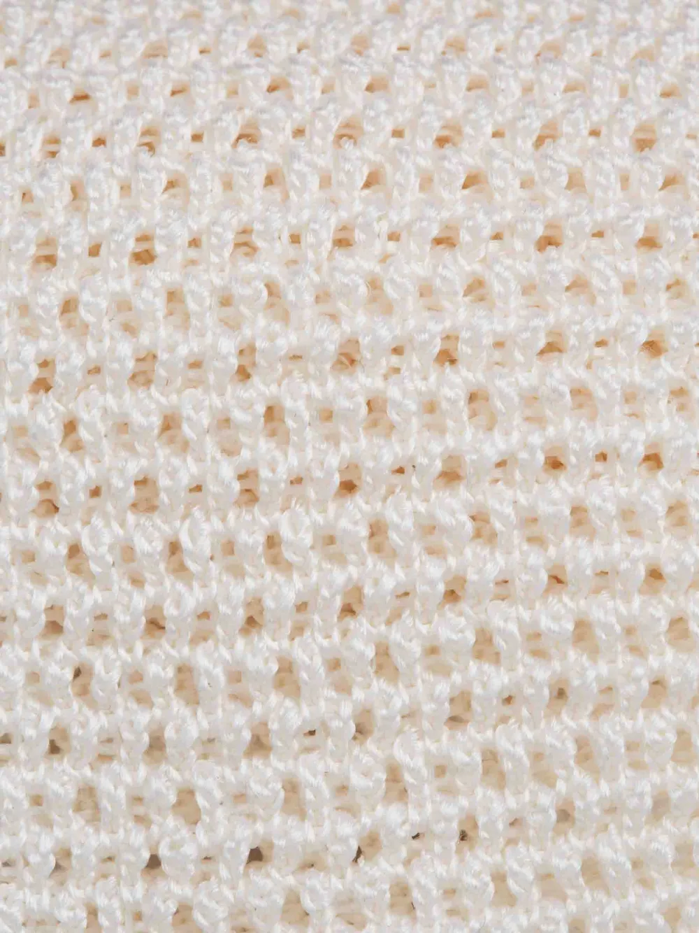 TOM FORD silk knit tie Beige