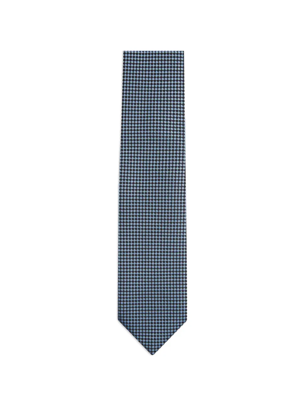 TOM FORD textured silk tie Zwart