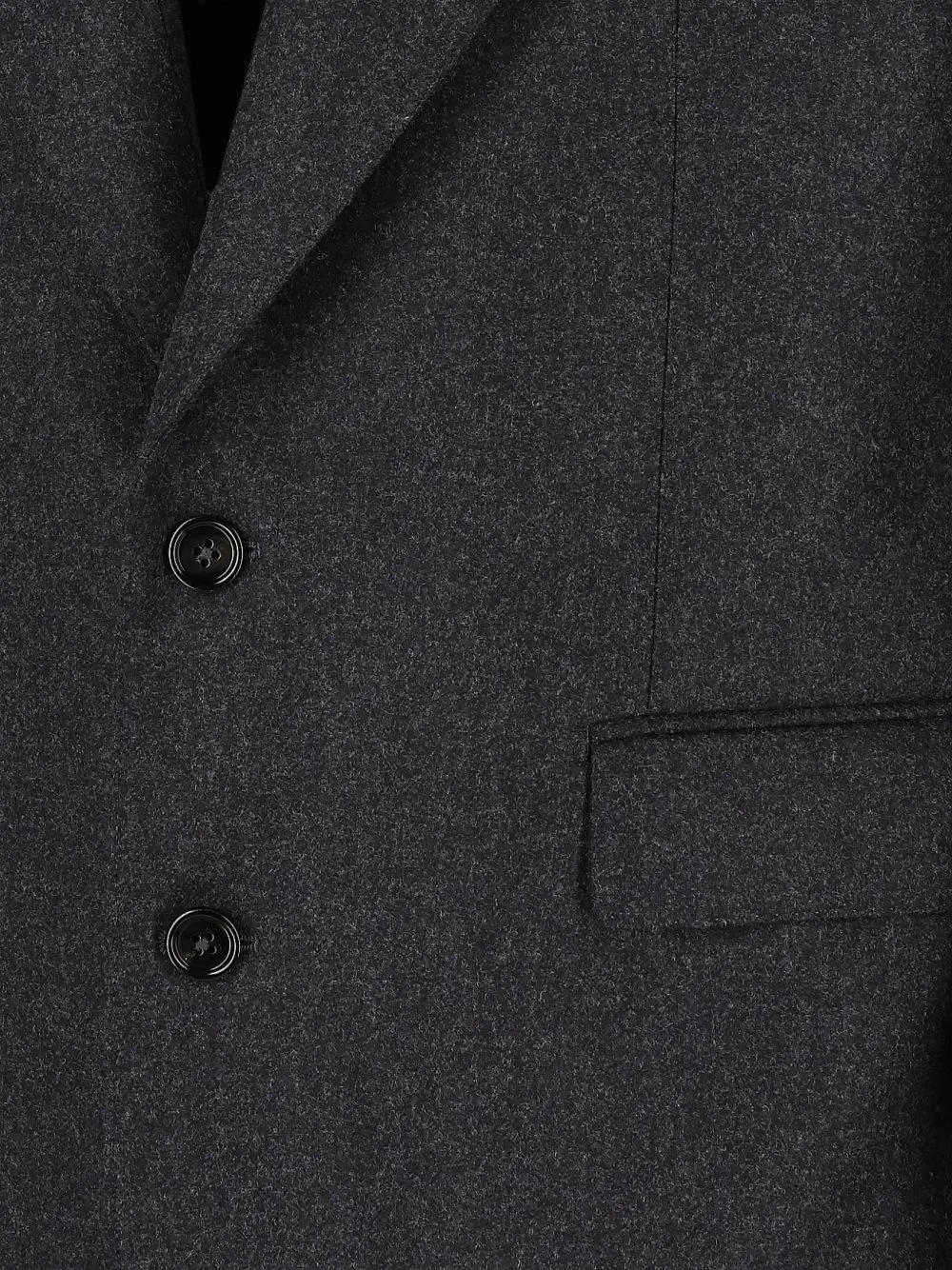 Dolce & Gabbana single-breasted virgin wool blazer Grijs