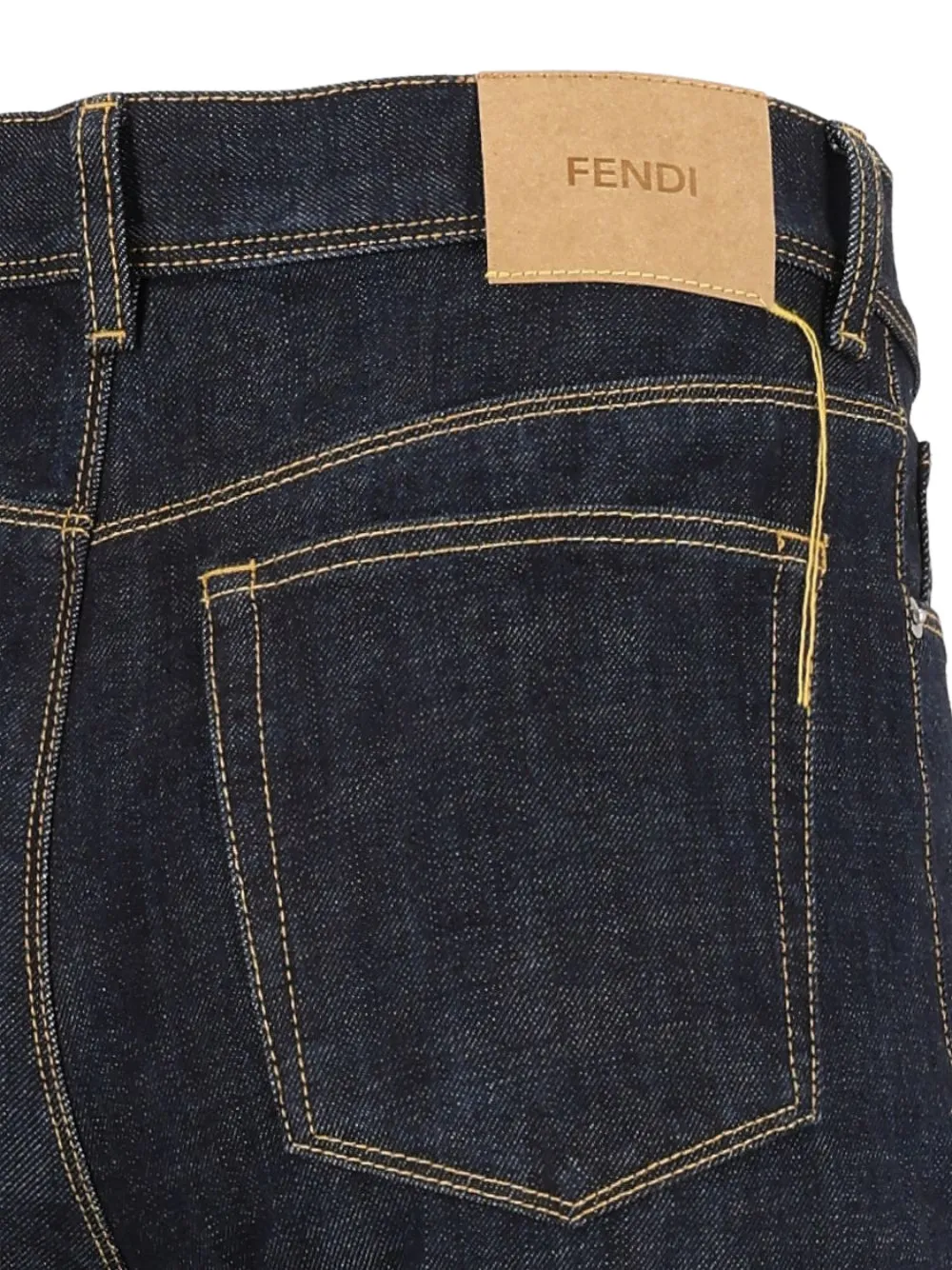FENDI slim-fit jeans Blauw