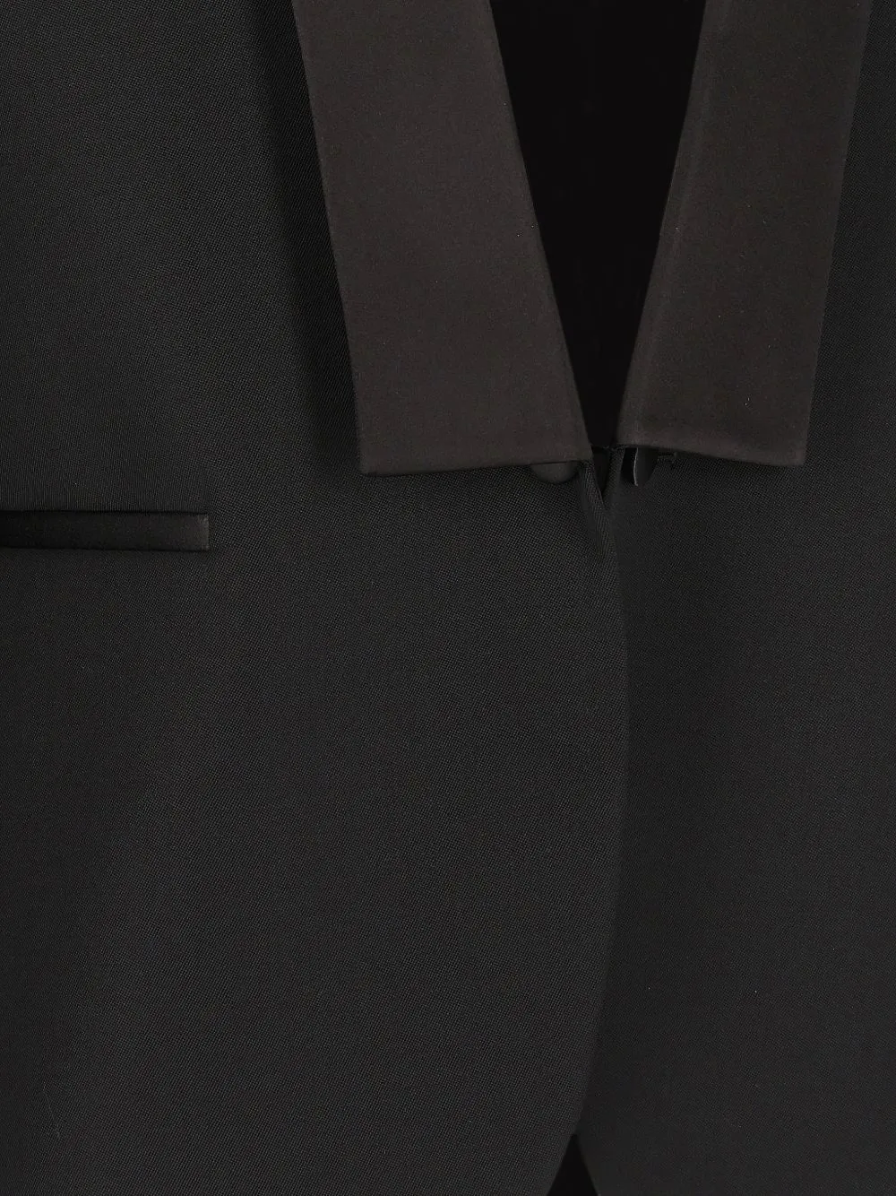 FENDI black Grain de Poudre blazer Zwart