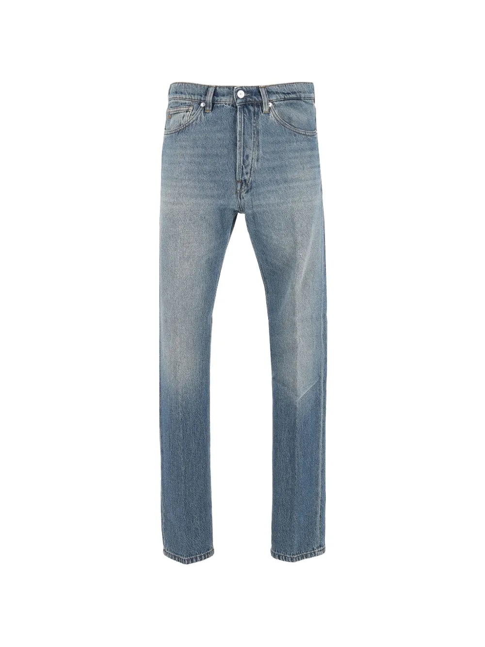 Nine In The Morning Nathan straight jeans Blauw