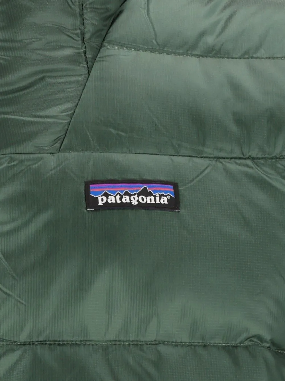 Patagonia Fitz Roy quilted jacket Groen