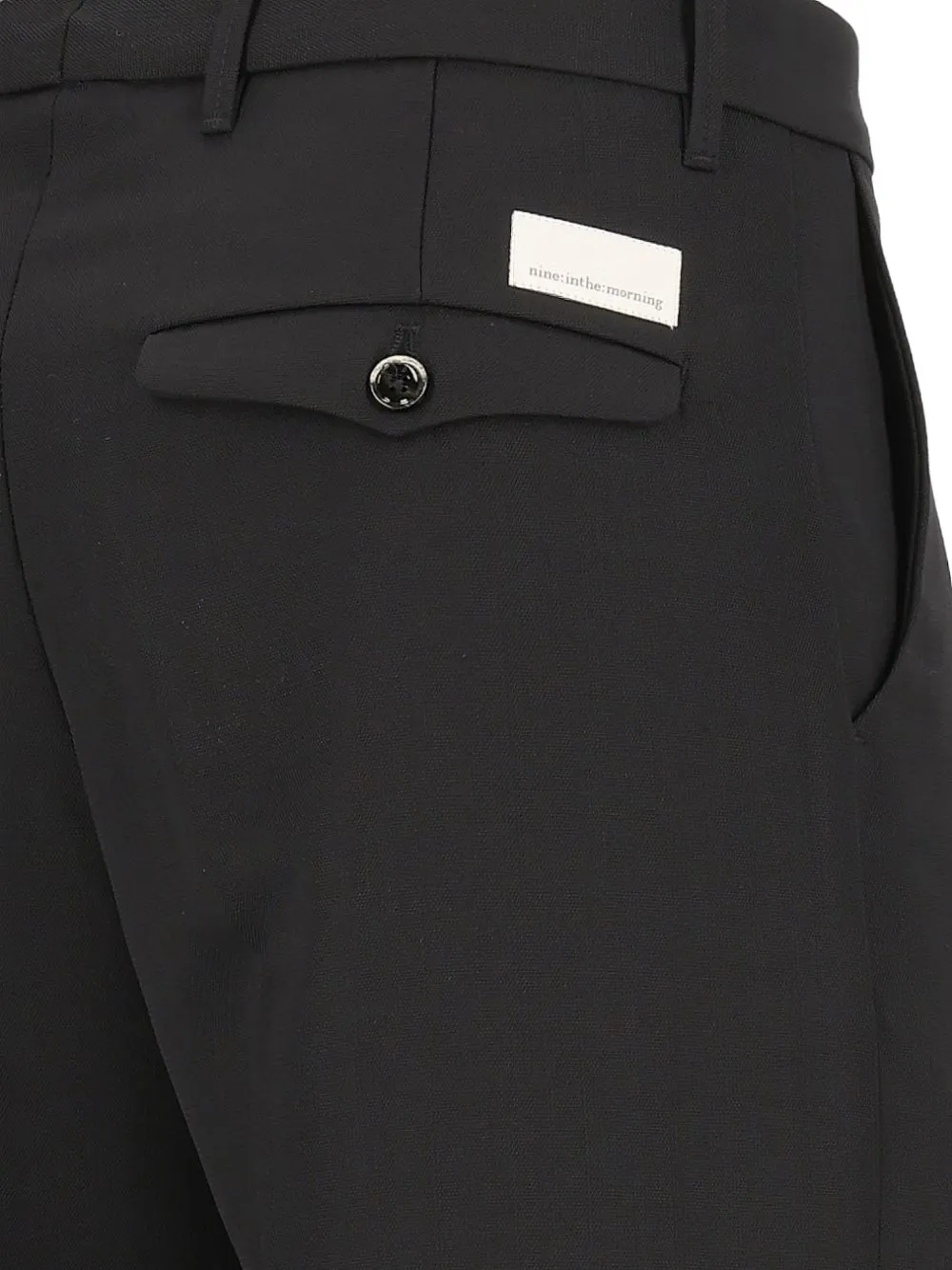 Nine In The Morning Apollon loose-fit trousers Zwart