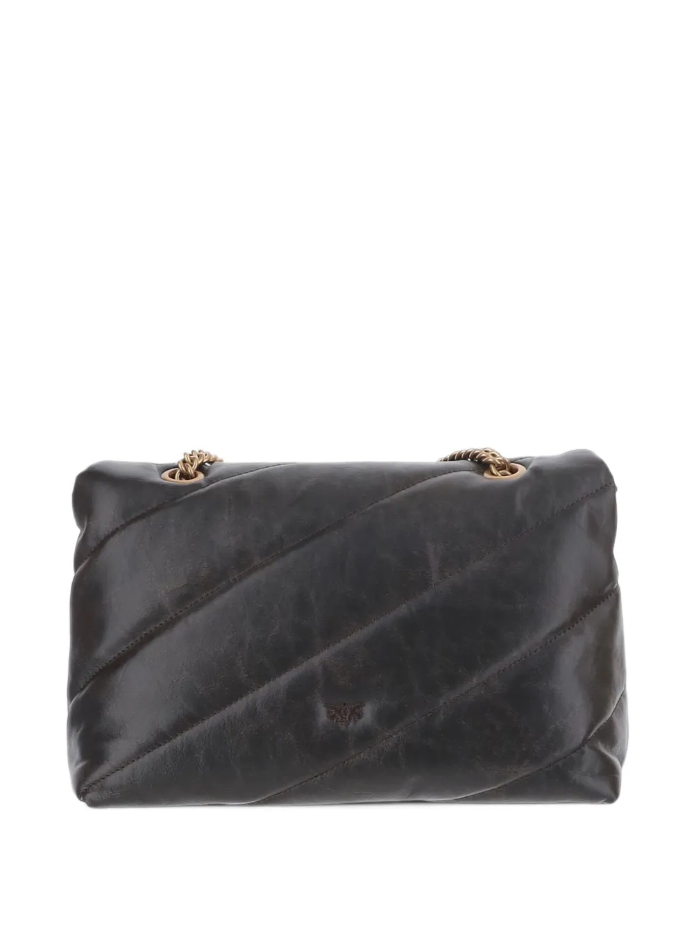 PINKO Love Birds quilted-design shoulder bag Bruin