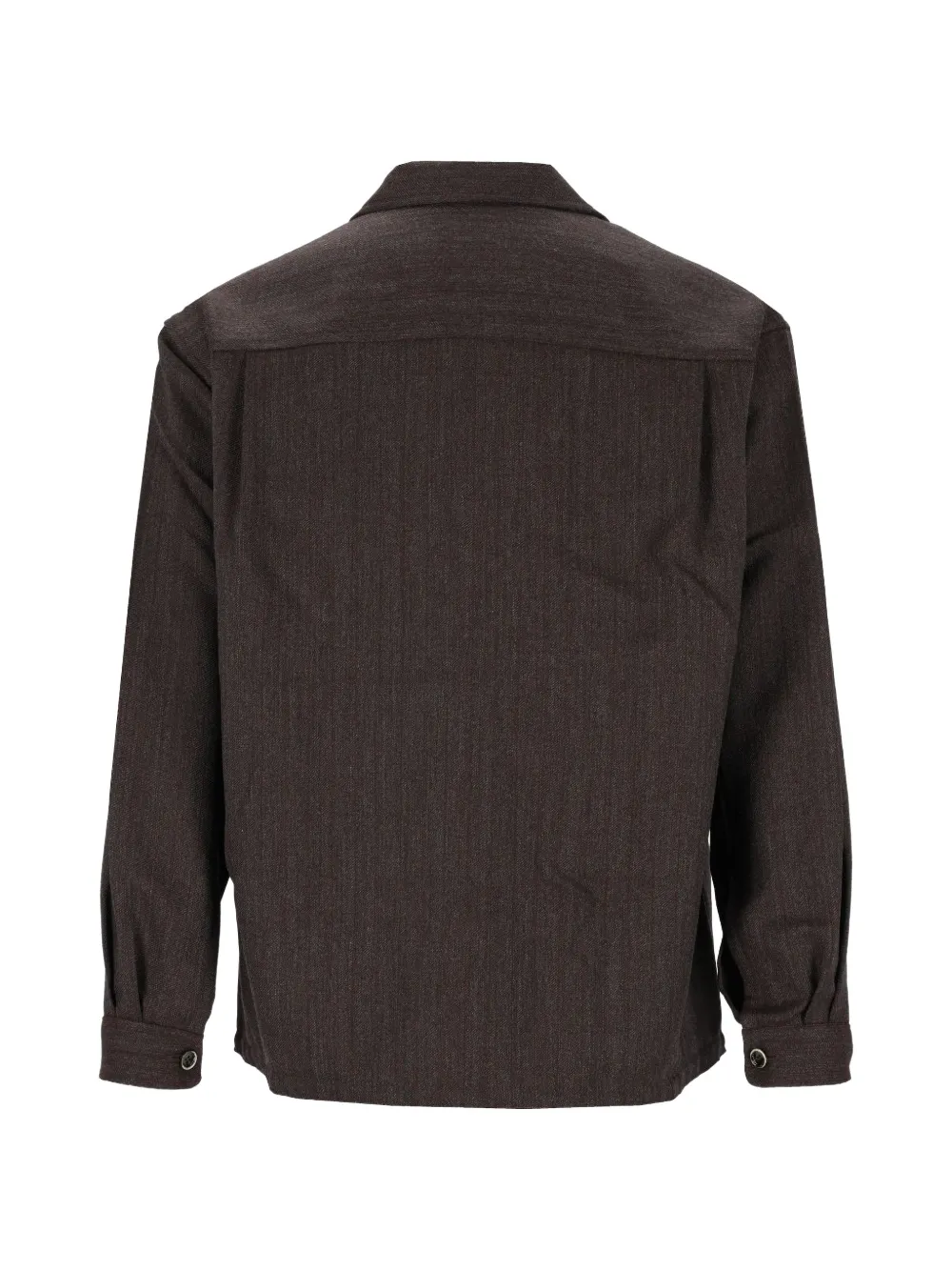 Nine In The Morning piped wool shirt jacket Bruin