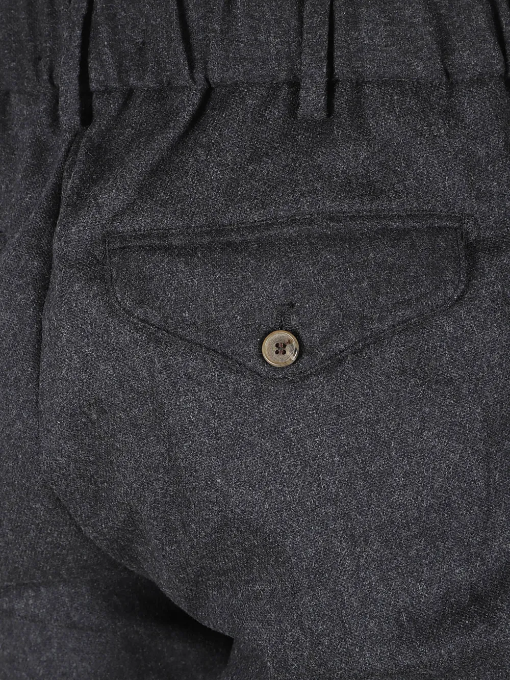 Myths belt-loops turn-up trousers Grijs