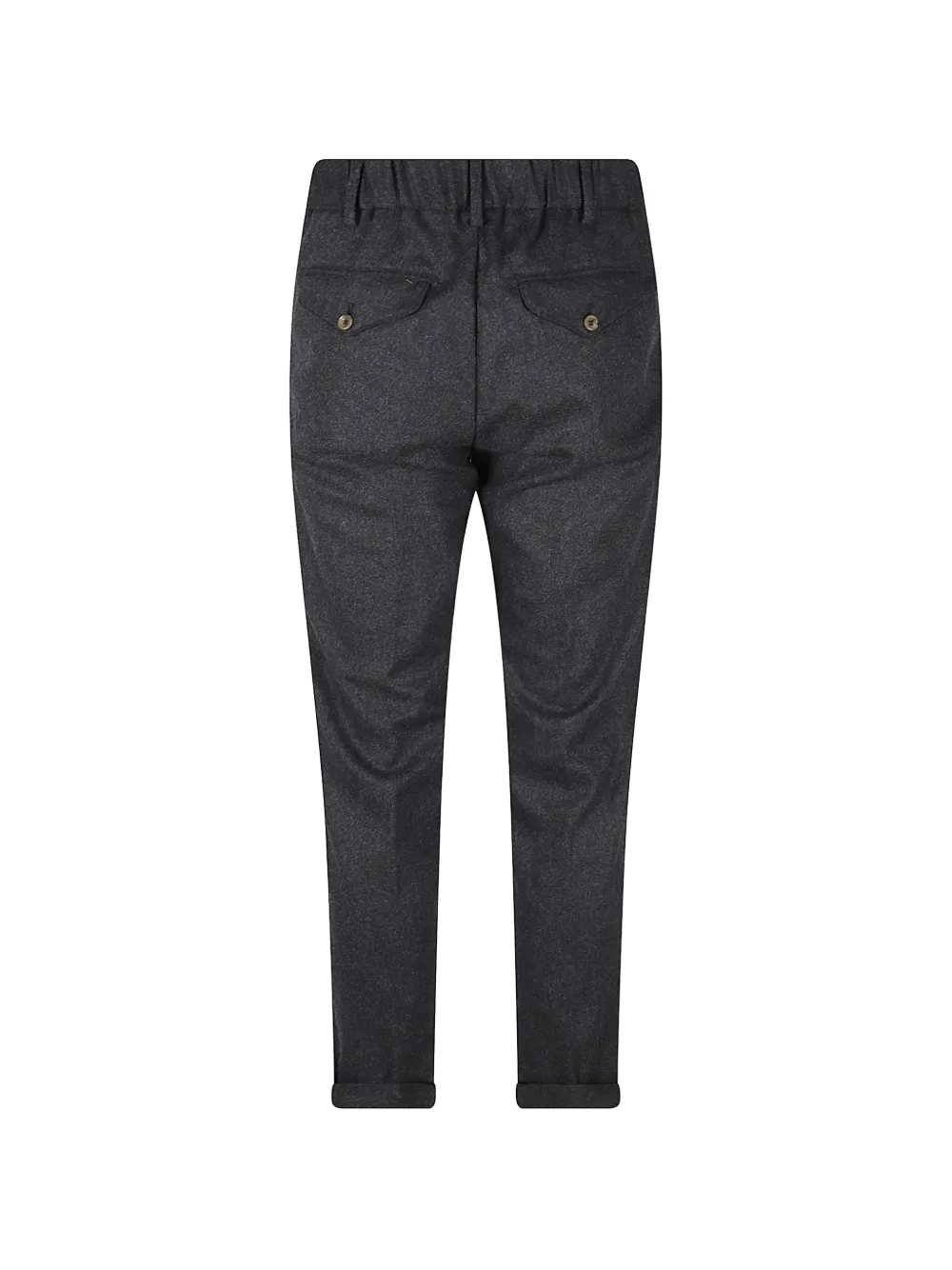 Myths belt-loops turn-up trousers Grijs