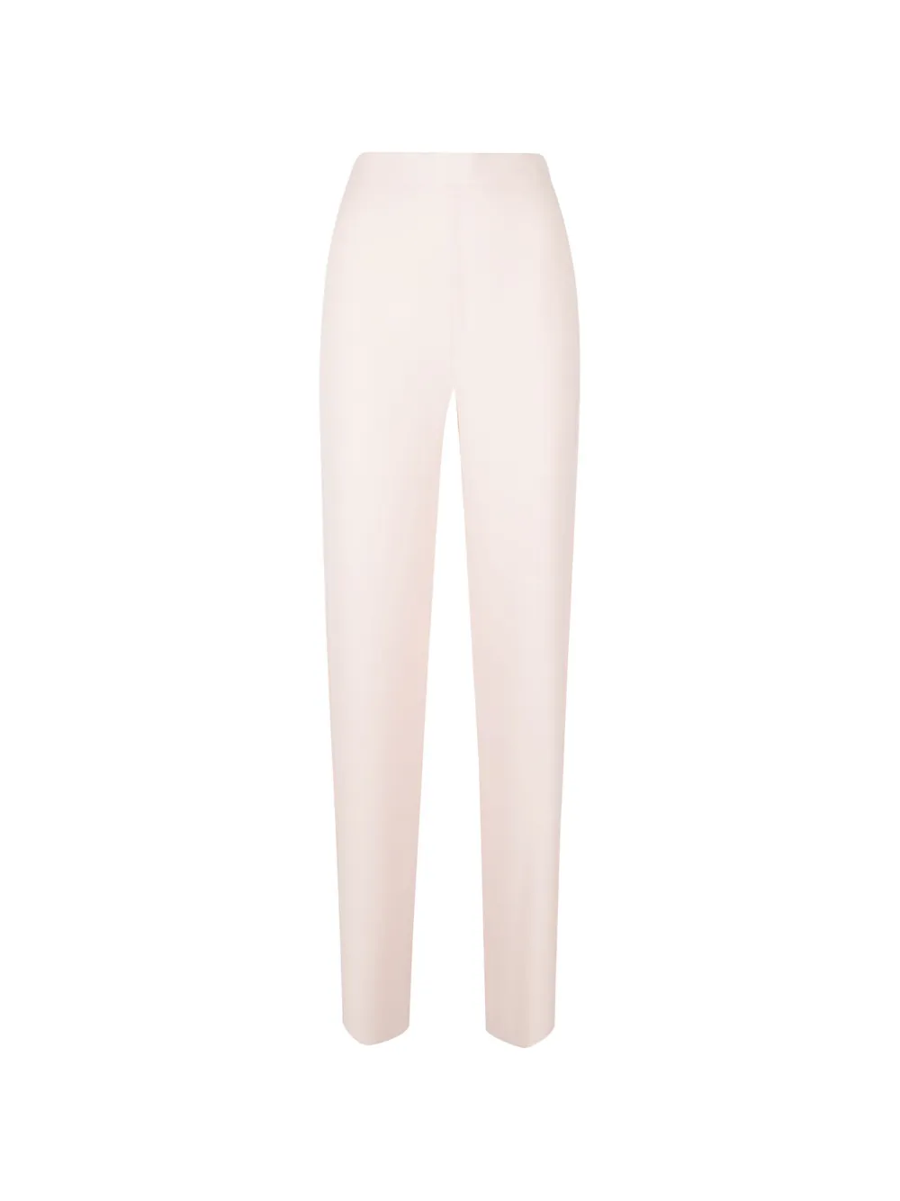 Max Mara high-waisted slim-fit trousers Roze