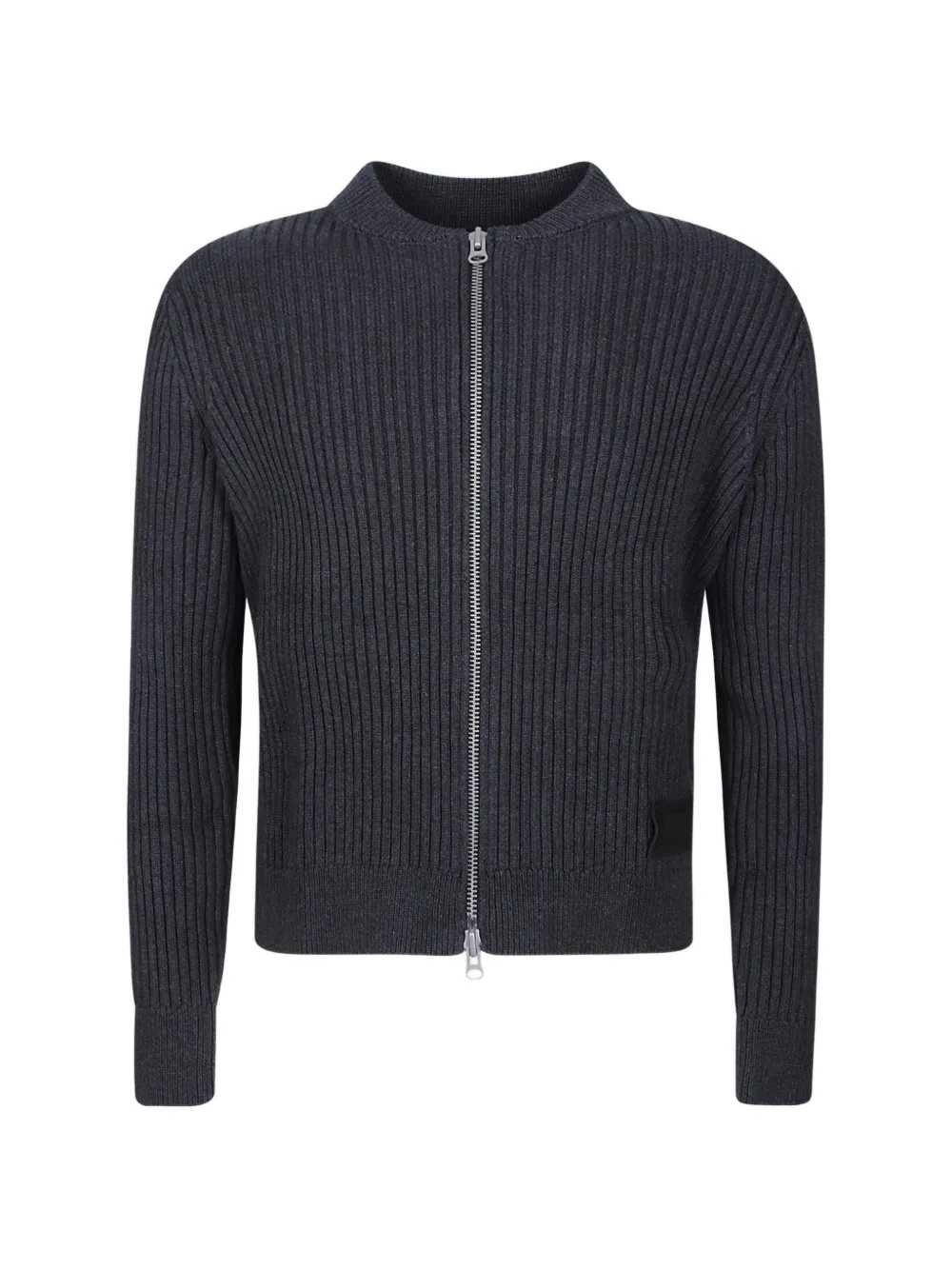 Carrera Ash ribbed-knit bomber cardigan - Grigio