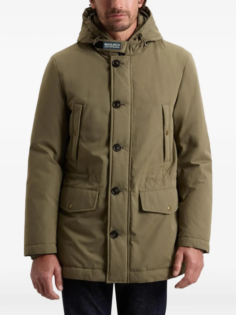 Woolrich Mountain Cloth parka - Verde