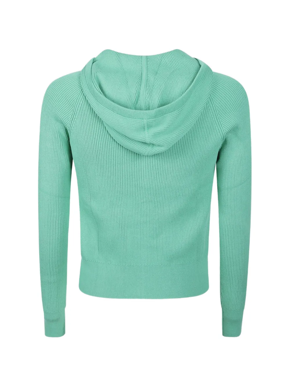 Carrera ribbed zip-up cardigan Groen