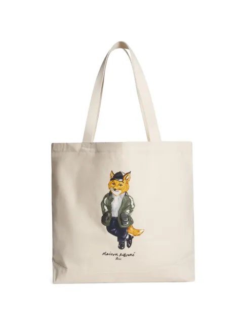 Maison Kitsuné Weekend Fox tote bag