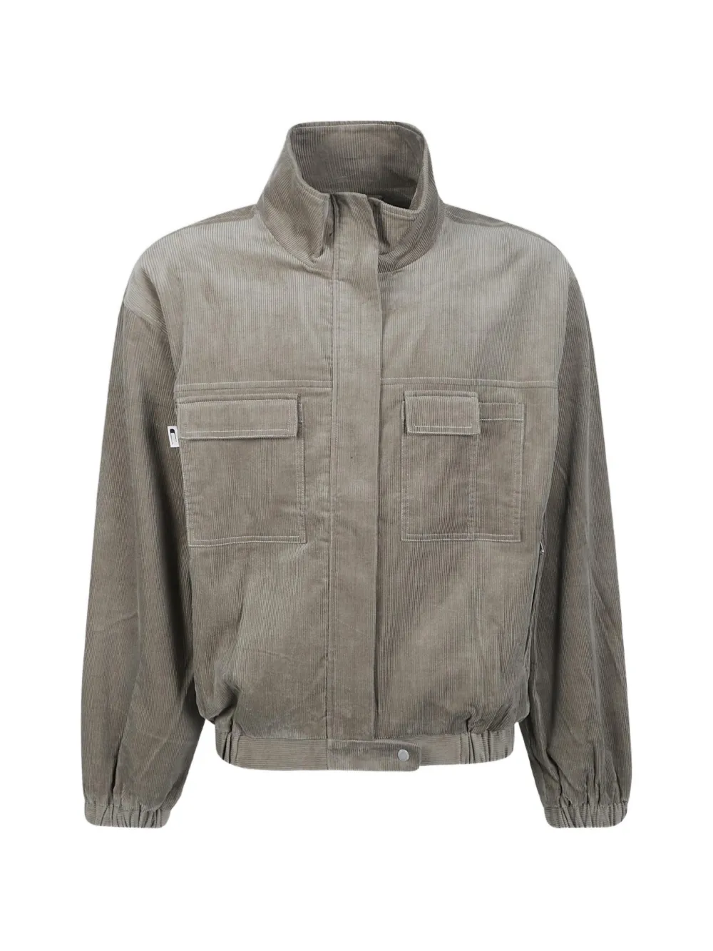 Carrer Barrau corduroy zip-up jacket - Verde
