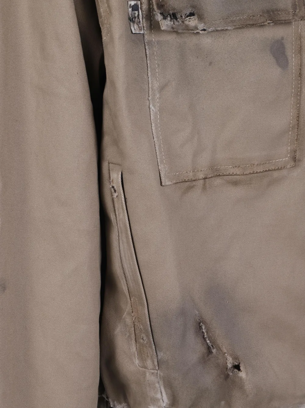 Carrera distressed Barrau jacket Bruin