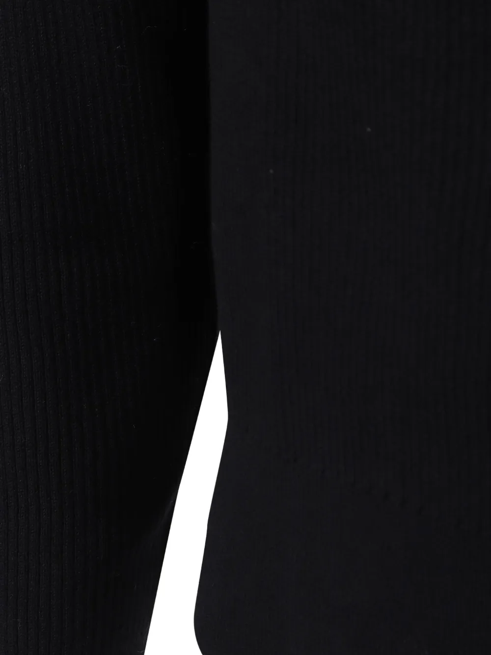 Carrera ribbed-knit Matti cardigan Zwart